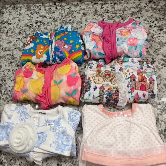 birdie bean and little me new pajamas - Picture 1 of 1